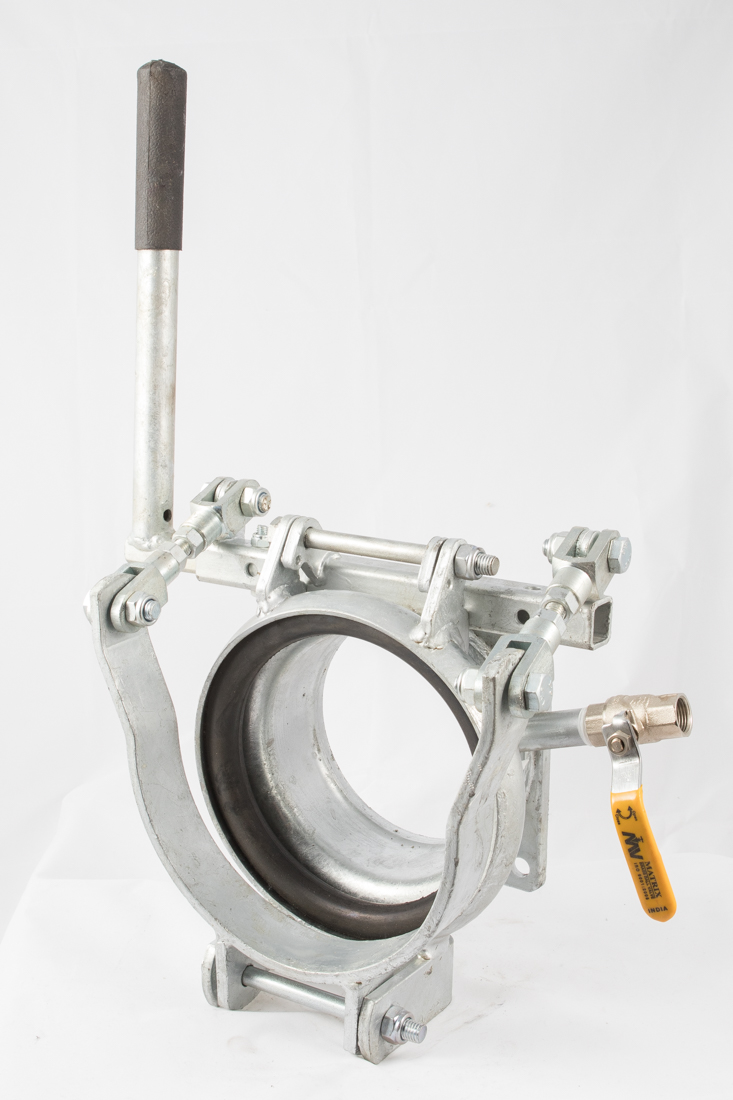 GRANIT Schnellkuppler verzinkt Anschluss mit M-Teil Lochabstand 150 x 150mm